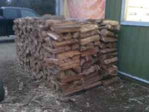 firewood face cord size