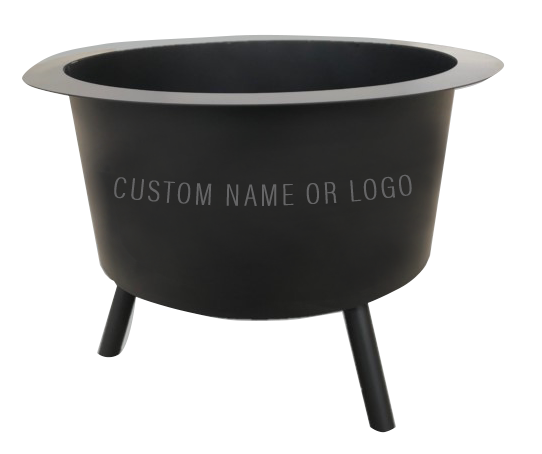 Custom Name Fire pit Logo