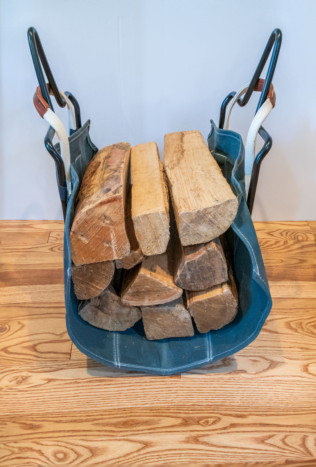 Indoor firewood rack