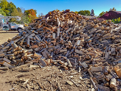 tree service firewood split small